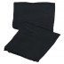 Satin Plain Stole-Black Color